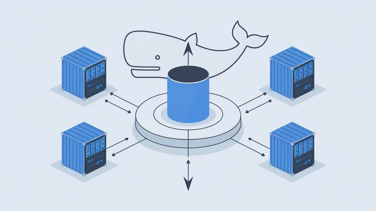 Docker Volumes Diagram