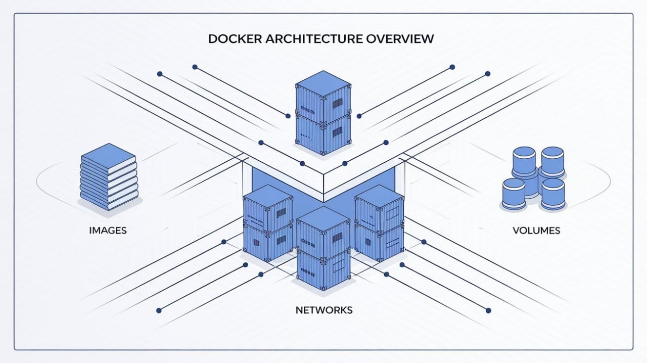 Diagrama de Arquitectura de Docker