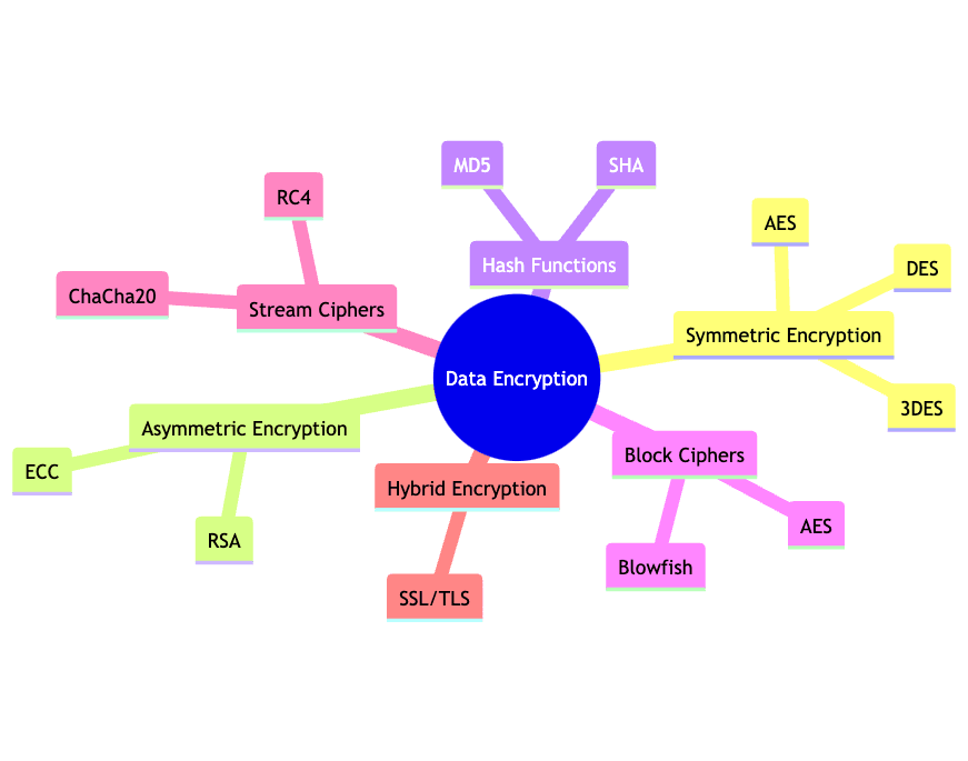 Tipos de Cifrado de Datos